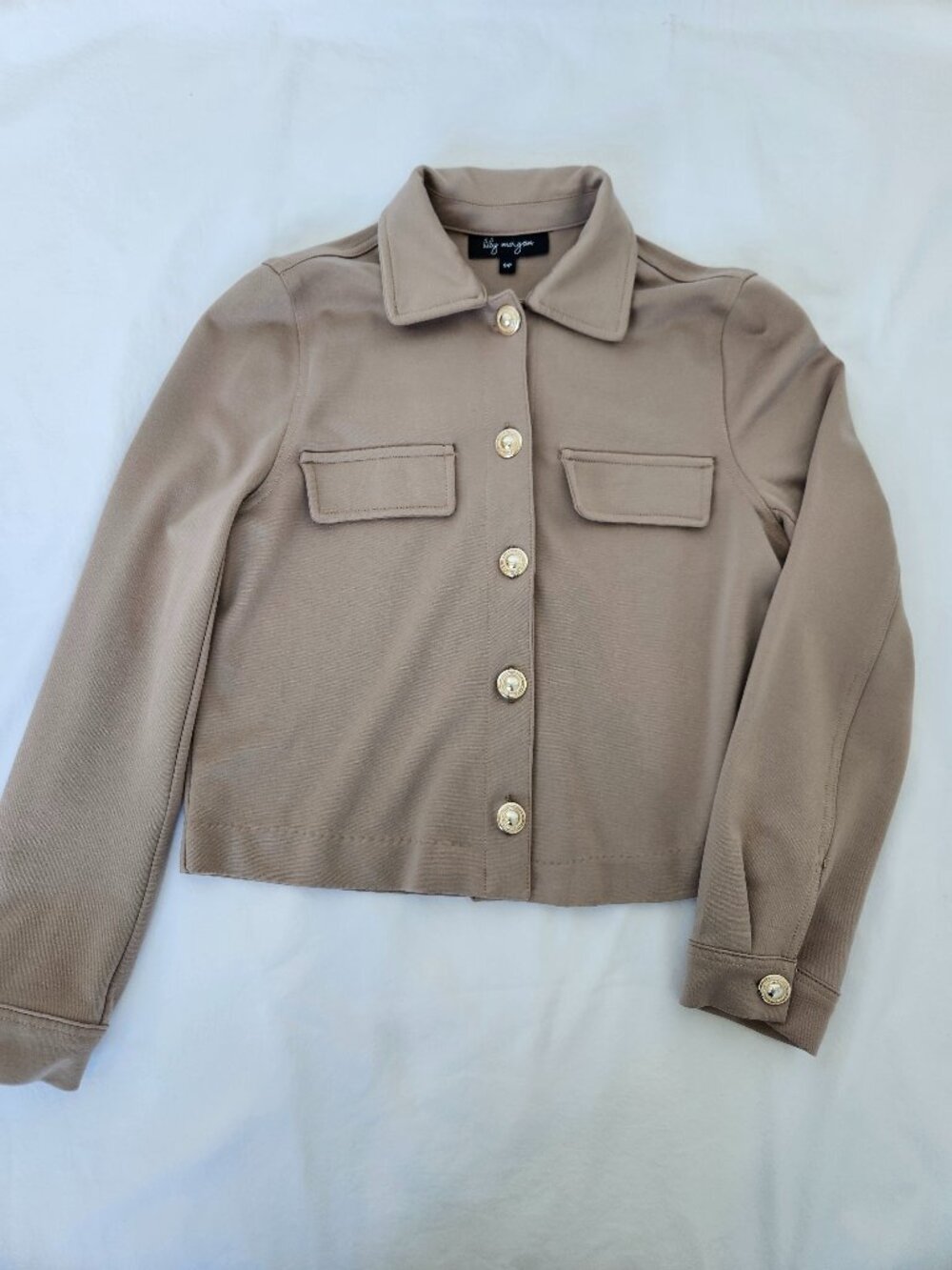 Lightweight beige jacket size S
